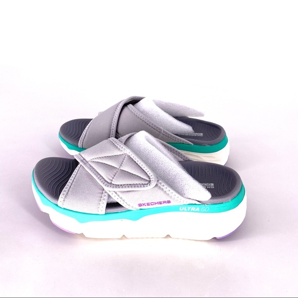 Skechers Shoes - Skechers Women's Ultra Go Criss Cross Slide - 7